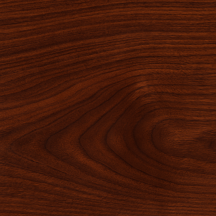 Ironwood With Dense Grain And Polished Wood Finish seamless PBR texture preview