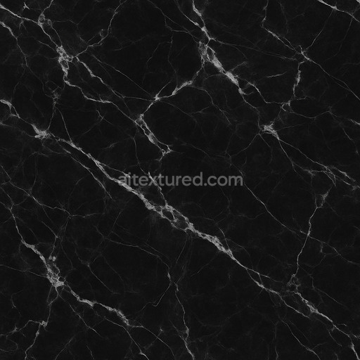 Detailed Black Marble Texture Seamless 1024X1024