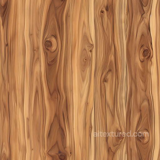 Pine Wood PBR Texture with Natural Knots and Grain Pattern seamless Wood PBR texture