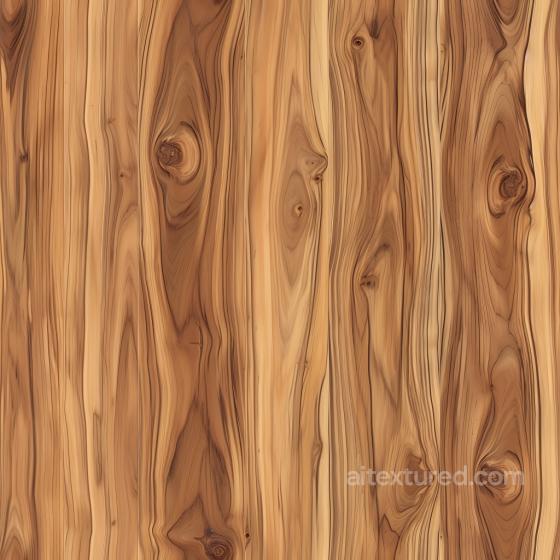 Pine Wood PBR Texture with Natural Knots and Grain Pattern Wood texture preview