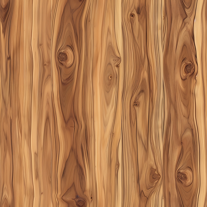 Pine Wood with Natural Knots and Grain Pattern seamless PBR texture preview