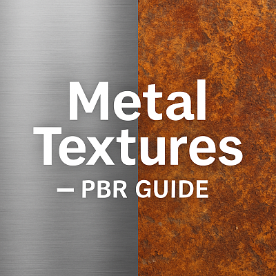 Metal Seamless Textures – Complete Guide to PBR Materials for 3D Design