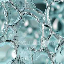seamless Seamless 3D cracked and hole PBR texture of transparent broken glass shards texture 8k free download PBR