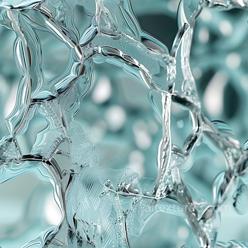 cracked and hole PBR texture of transparent broken glass shards seamless Cracked & Holes PBR texture
