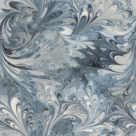 Gray and Blue Marble PBR Texture with Intricate Flowing Vein Patterns Marble texture preview