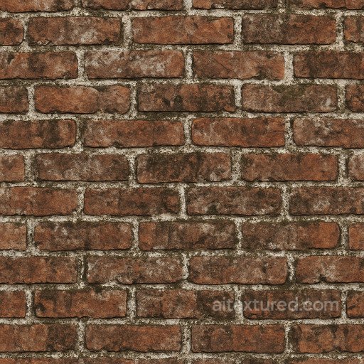 Dirty Painted Brick Seamless Texture seamless Brick PBR texture