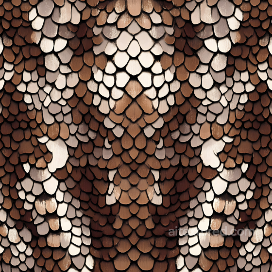 Skin PBR Texture Featuring Natural Brown Organic Scales Skin texture preview