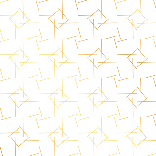 Seamless 3D PBR Texture Featuring White Background with Gold Geometric Lines