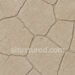 seamless Seamless 3d texture pbr 8k flagstone flat with light grout and cracked surface natural stone texture 8k free download PBR