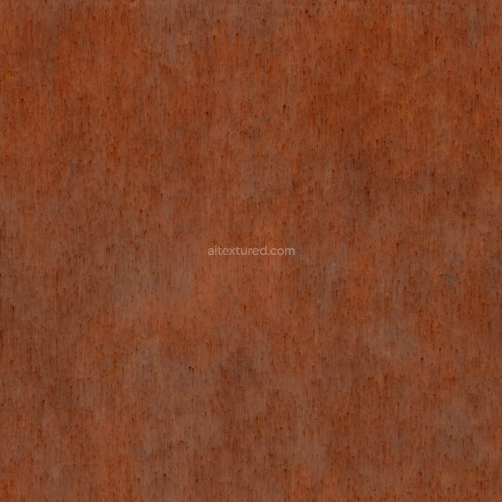 Seamless rust texture for 3D modeling and rendering
