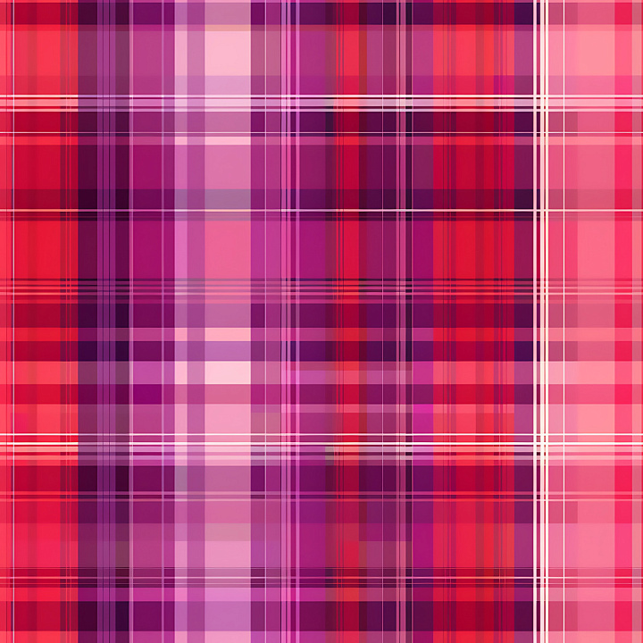 Plaid Featuring Red and Purple Overlay Pattern seamless PBR texture preview