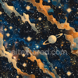 seamless Seamless 3D Cosmic Sci-Fi Camouflage PBR Texture with Starfield and Nebulae Pattern texture 8k free download PBR