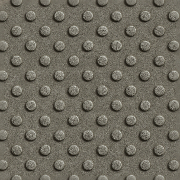 Tactile Plate With Raised Bumps And Matte Finish seamless PBR texture preview
