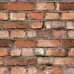 seamless Seamless 3D PBR Texture of Cracked and Weathered Red Brick Wall texture 8k free download PBR