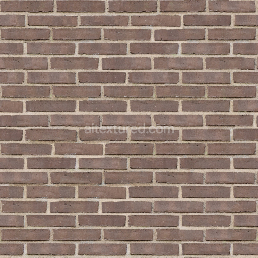 Preview — Seamless Brown Brick Wall PBR Texture for Realistic 3D Modeling