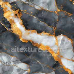 seamless Seamless 3D Black Marble PBR Texture with Striking Gold Veins and White Hues texture 8k free download PBR