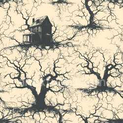 seamless Seamless 3D cracked earth PBR texture with dark root fractures and isolated house details texture 8k free download PBR