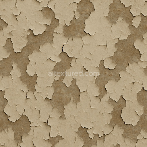 Matte Peeling Paint Texture Seamless 1024X1024