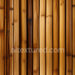 seamless Seamless 3D PBR Texture of Vertically Laid Glossy Bamboo Panels with Natural Node Detailing texture 8k free download PBR