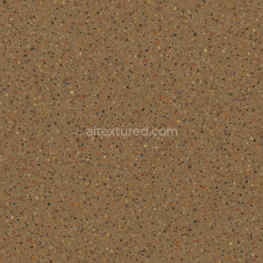 Seamless 3d texture pbr 8k speckle scatter linoleum sheet with semi gloss and earth tones
