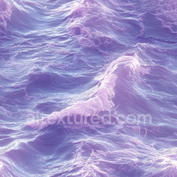 seamless Seamless 3D Water PBR Texture Featuring Stylized Purple Ocean Waves and Foam texture 8k free download PBR