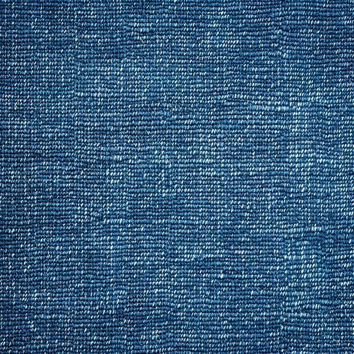 Denim Jeans of Worn Blue Denim Fabric with Subtle Holes seamless PBR texture preview