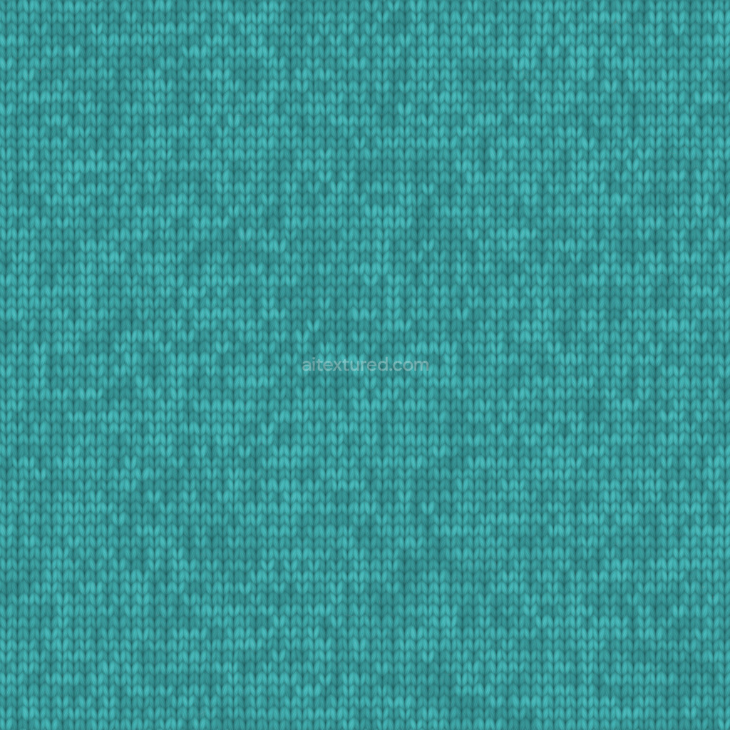 Seamless PBR fabric texture in blue color