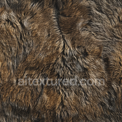 seamless Seamless 3D PBR Texture of Realistic Brown Fur Leather with Natural Hair Detail texture 8k free download PBR
