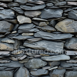 seamless Seamless 3D Layered Slate Rock Wall PBR Texture with Natural Stone Layers texture 8k free download PBR