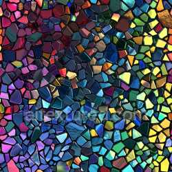 seamless Seamless 3D PBR Cracked Stained Glass Mosaic Texture with Multicolor Fractured Pattern texture 8k free download PBR