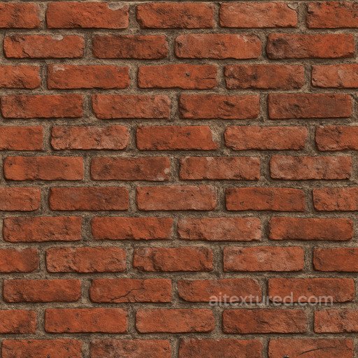 Weathered Red Brick Seamless Texture seamless Brick PBR texture