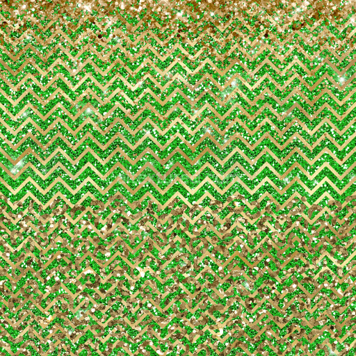 Preview — Seamless 3D PBR Glittery Gold and Green Chevron Pattern Texture