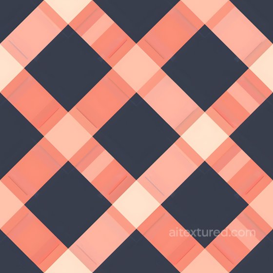 Copper Metal PBR Texture with Plaid Pattern and Matte Finish Plaid texture preview