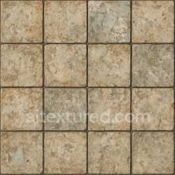 seamless Weathered Ceramic Tiles Seamless Texture texture 8k free download PBR