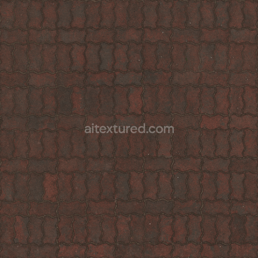 Brick Pavement — Pavement Sidewalk Bricks Pavement Brick — PBR seamless 3D texture