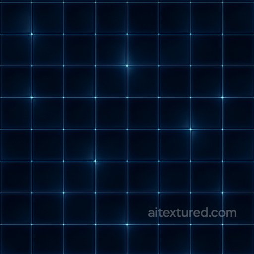 Shiny Techno Grid Seamless Texture seamless Sci-fi PBR texture