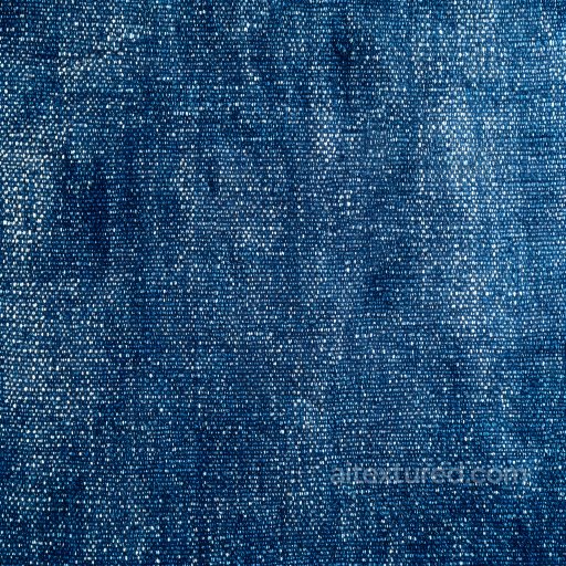 Denim jeans - Cracked Denim Fabric PBR Texture with Blue Tones and Distressed Worn Look texture preview