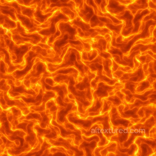 Lava - Bright Molten Surface Texture texture preview