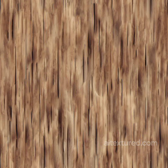 Weathered Wood Planks PBR Texture with Fine Grain and Cracks Wood texture preview