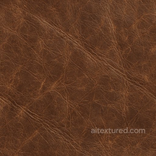 Distressed Leather Creases And Scars seamless Leather PBR texture
