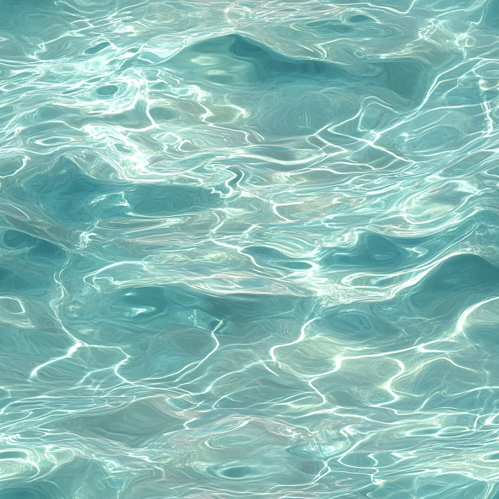 Water of Clear Pool Water with Subtle Ripple Patterns seamless PBR texture preview
