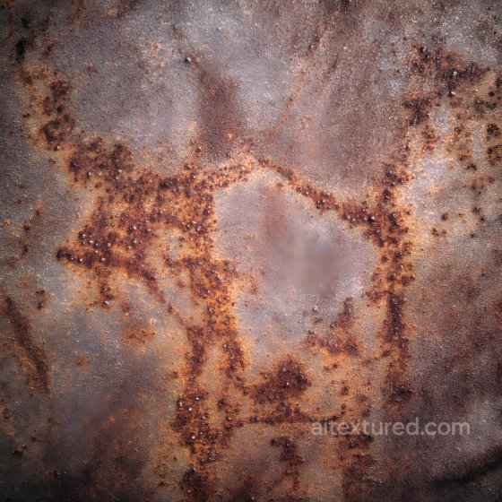 Rusted Metal PBR Texture with Corrosion and Pitted Details Rust texture preview