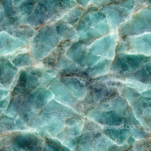 Translucent Green Marble Stone PBR Texture with Natural Veining seamless Stone PBR texture