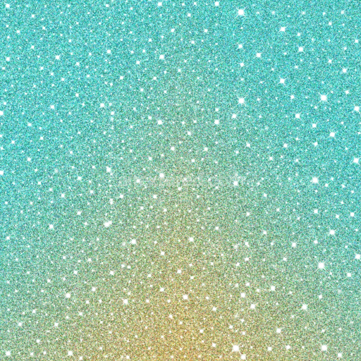 Seamless 3D PBR Glitter Texture Featuring Blue to Gold Gradient Sparkle