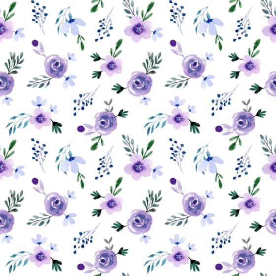 Purple Flower Watercolor Texture with Soft Floral Pattern Purple Flower texture preview