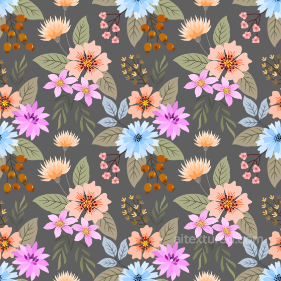 Featuring Colorful Floral Fabric Pattern Floral texture preview