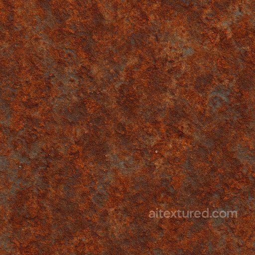 Detailed Corroded Steel Seamless Texture seamless Rust PBR texture