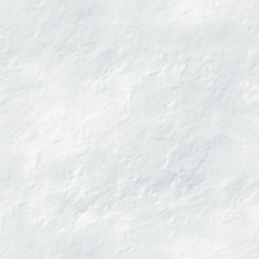 Seamless PBR Snow Texture for Projects seamless Snow-ice PBR texture