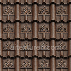 seamless Decorative Metal Roofing Texture Seamless 1024X1024 texture 1024x1024 free download PBR