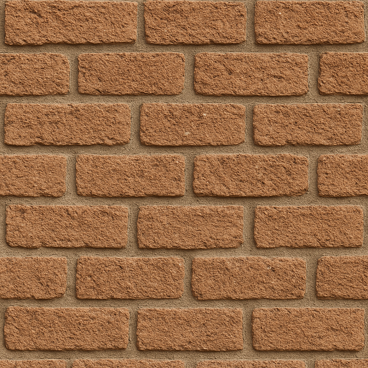 Coarse Clay Brick seamless PBR texture preview